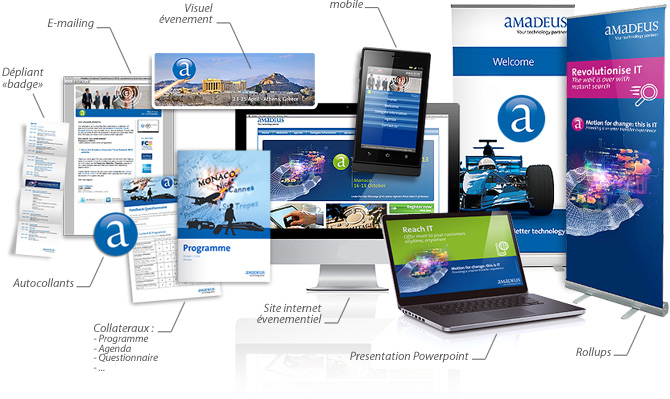 Outils de communication événementielle pour Amadeus Outils de communication événementielle pour Amadeus